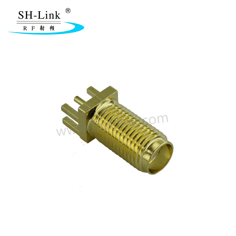 RF SMA coaxial female connector for PCB connector